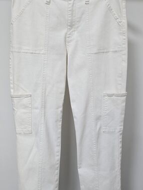 STS Blue White Straight-Leg Utility Jeans